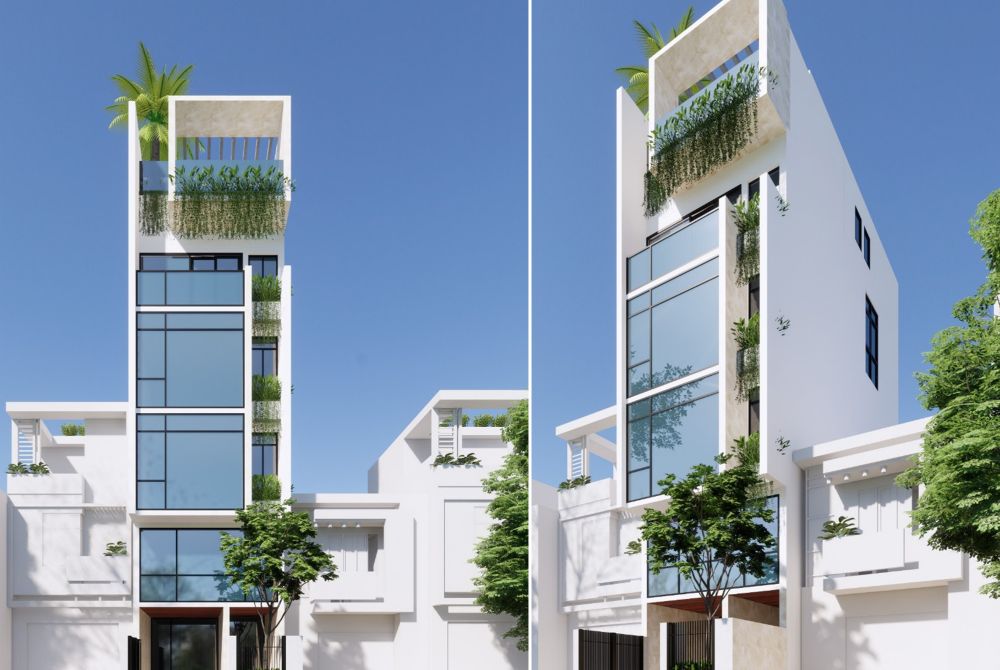 Nhà phố 5m x 15.5m