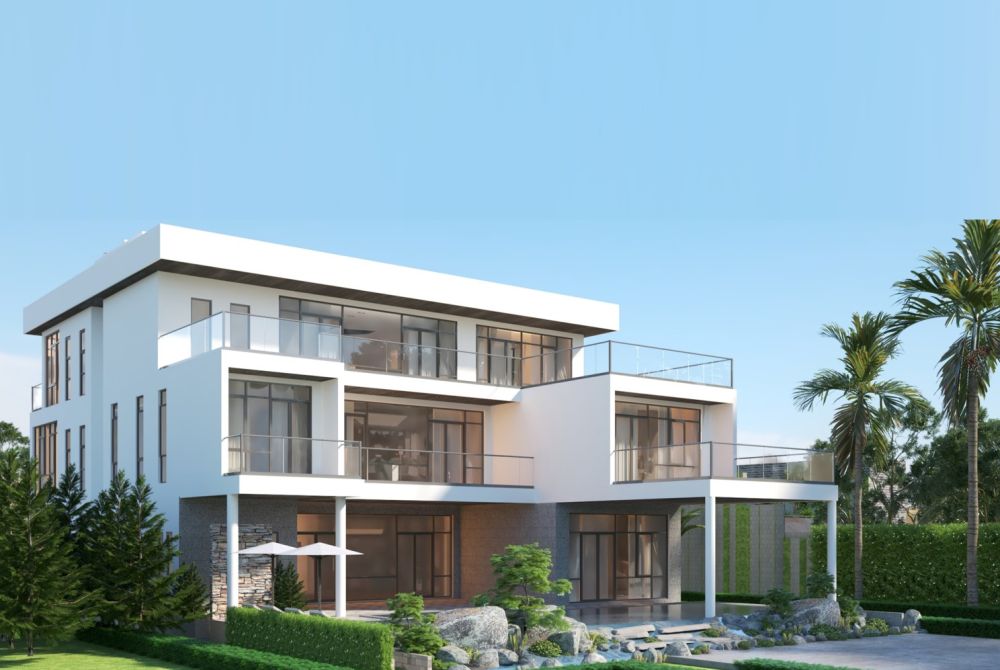 Biệt thự ven sông 8000m2
