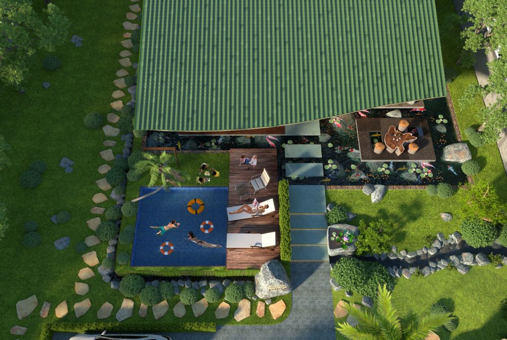 Biệt thự nghỉ dưỡng 2.100 m2