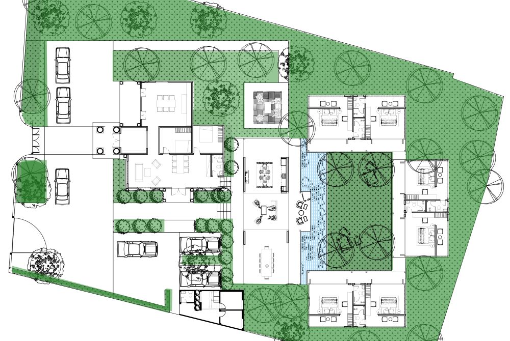 Biệt thự tứ hợp viện 2.110m2