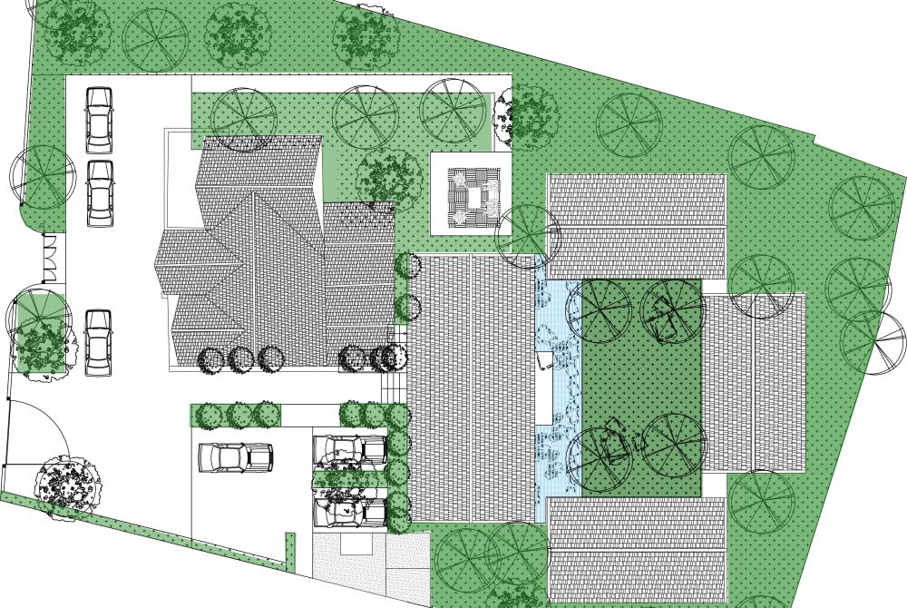 Biệt thự tứ hợp viện 2.110m2