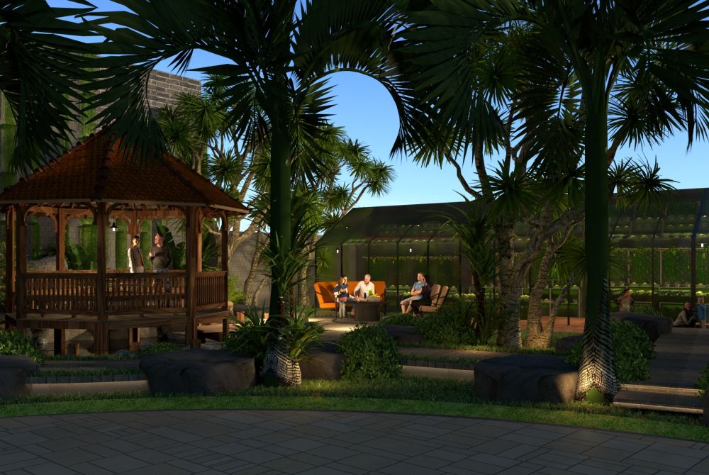 Biệt thự ven sông 8000m2