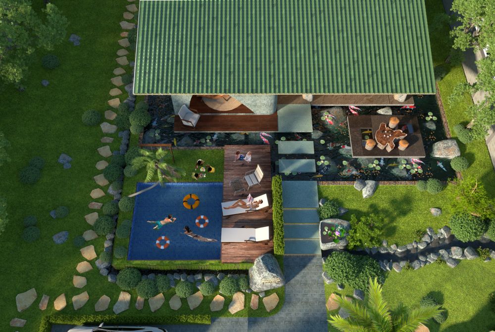 Biệt thự nghỉ dưỡng 2.100 m2