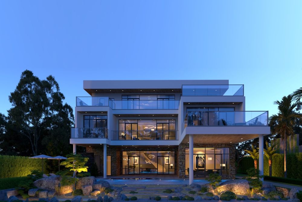 Biệt thự ven sông 8000m2