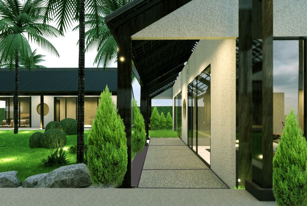 Biệt thự tứ hợp viện 2.110m2
