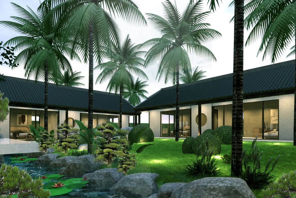 Biệt thự tứ hợp viện 2.110m2