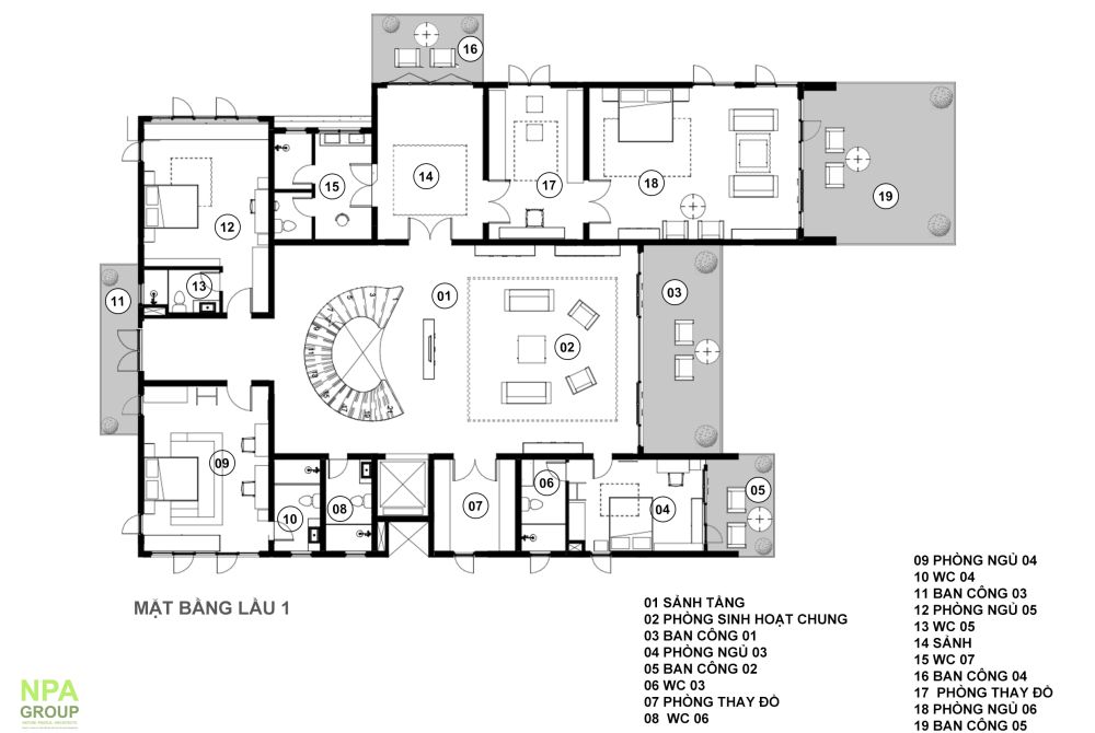 Biệt thự ven sông 8000m2