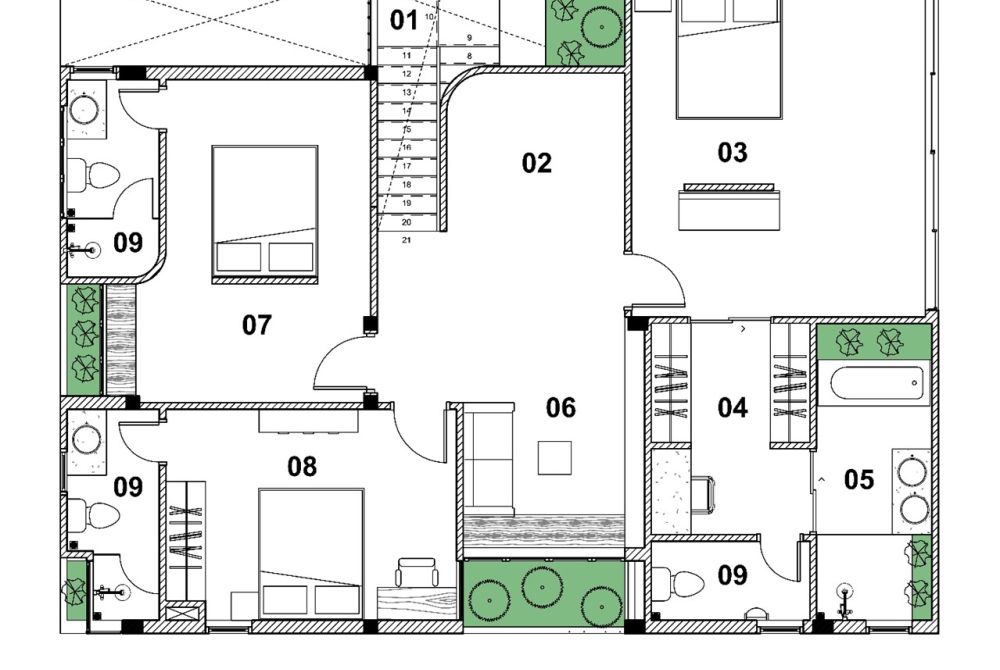 Biệt thự sinh thái 300m2